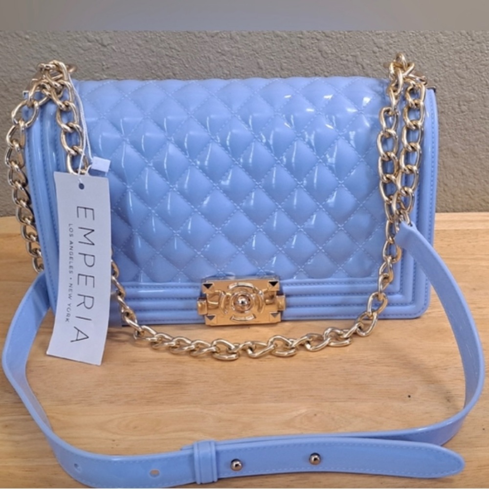 NWT CUTE Jelly Quilted Crossbody/Handbag| Emperia